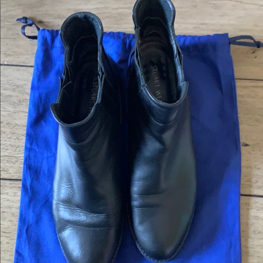 Stuart Weitzman Chelsea Boot Black